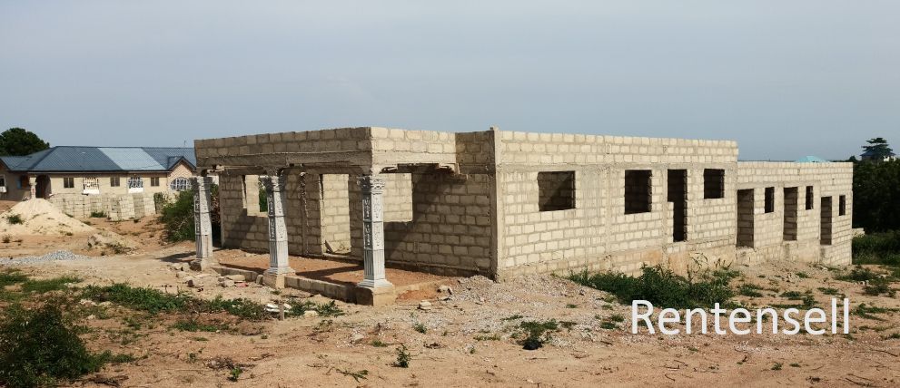 3-BEDROOM AND 3-CHAMBER AND HALL UNCOMPLETED FOR SALE