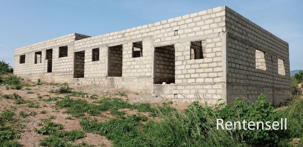 3-BEDROOM AND 3-CHAMBER AND HALL UNCOMPLETED FOR SALE
