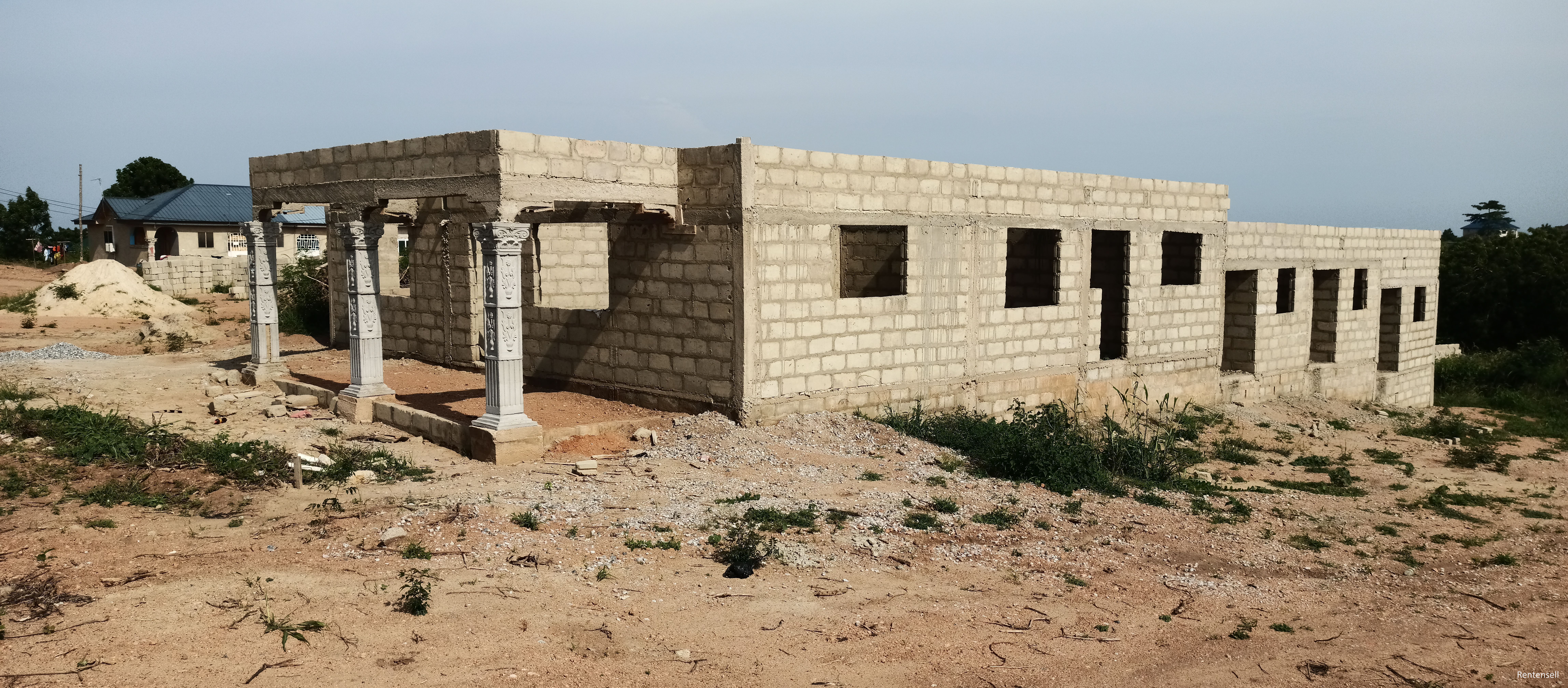 3-BEDROOM AND 3-CHAMBER AND HALL UNCOMPLETED FOR SALE