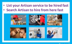 List Artisan service or Hire Artisans
