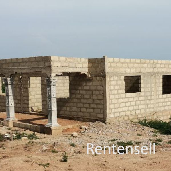 3-BEDROOM AND 3-CHAMBER AND HALL UNCOMPLETED FOR SALE