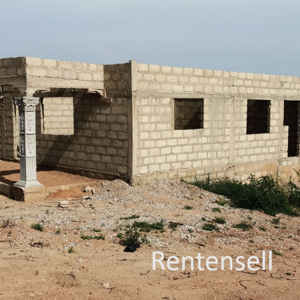 3-BEDROOM AND 3-CHAMBER AND HALL UNCOMPLETED FOR SALE