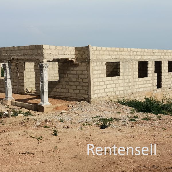 3-BEDROOM AND 3-CHAMBER AND HALL UNCOMPLETED FOR SALE
