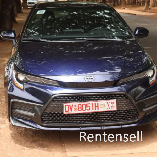 Corolla SE 2020 model